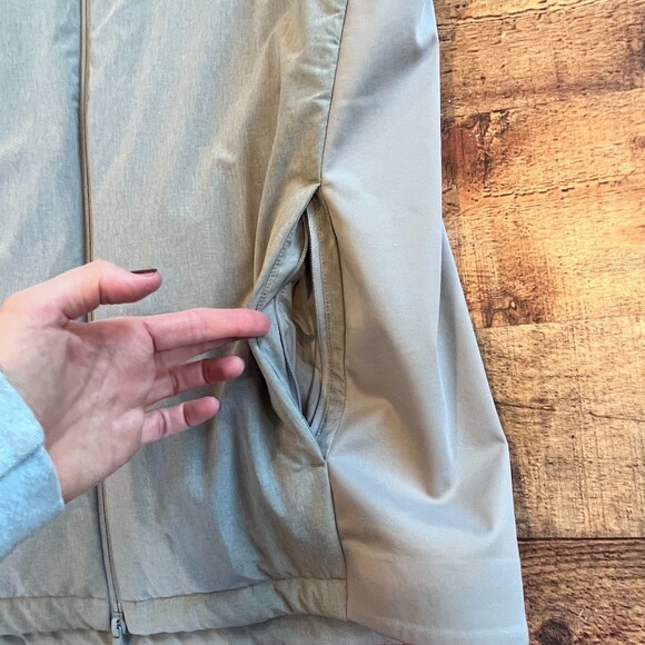 Holderness & Bourne The King Golf Vest Grey Insulated Full Zip Medium - Picture 3 of 8